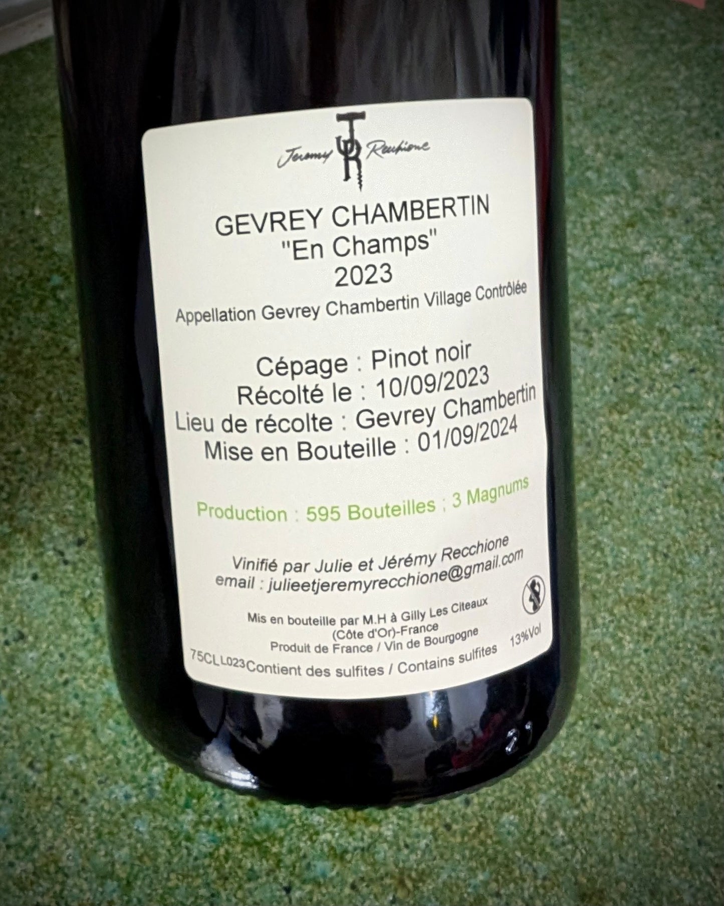 Gevrey-Chembertin "En Champs" 2023