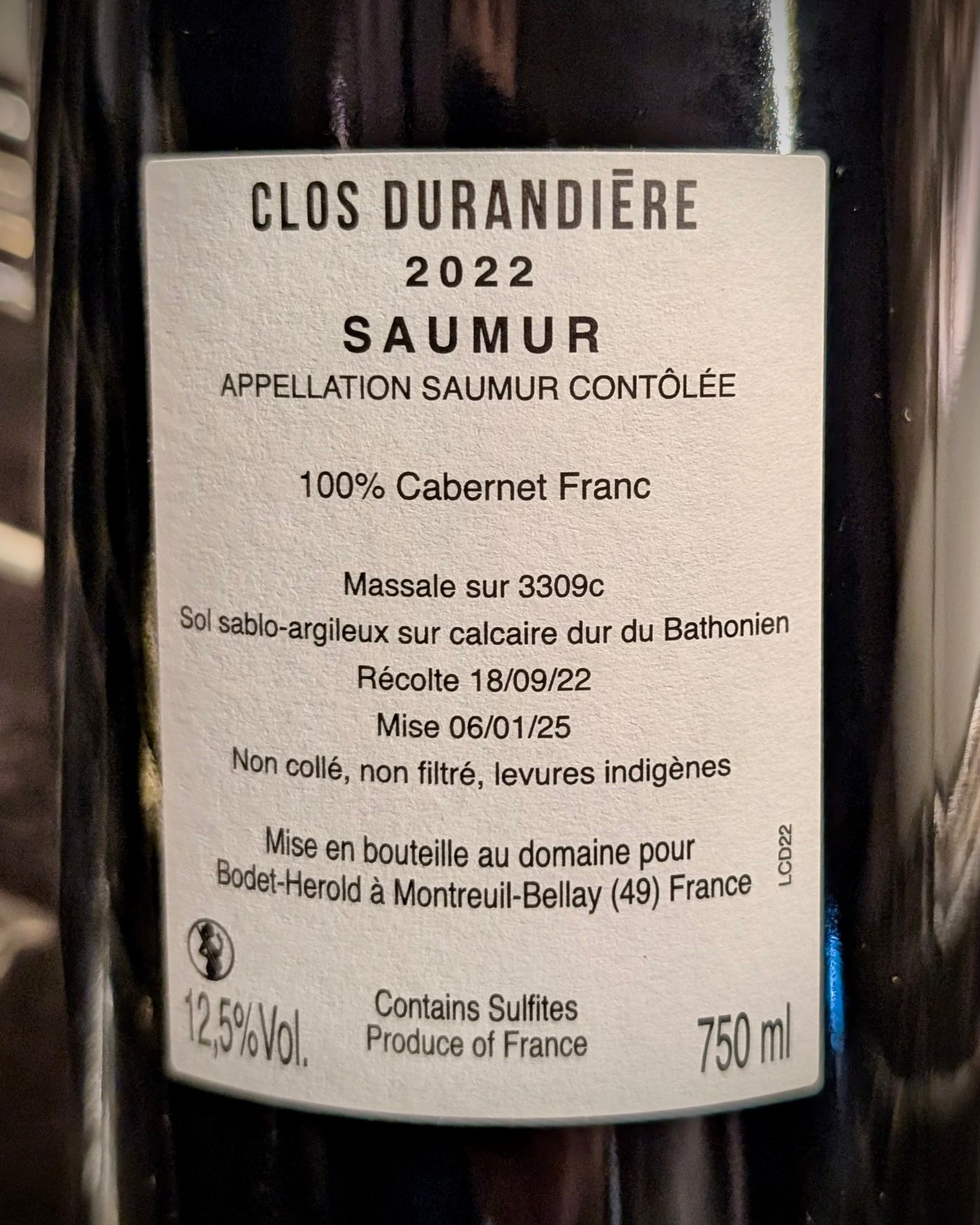 Clos Durandière 2022