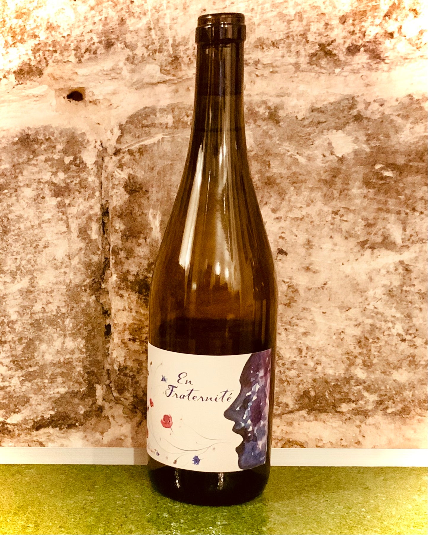 Les Innocents En Fraternité 2021 de Bruno Vacon, vin blanc naturel de Lorraine issu de riesling et de pinot blanc.