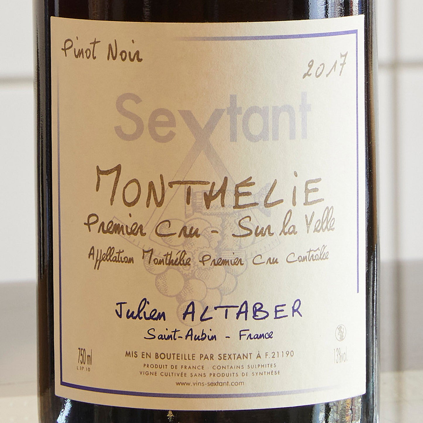 Monthélie 1er Cru « Sur la Velle » 2017