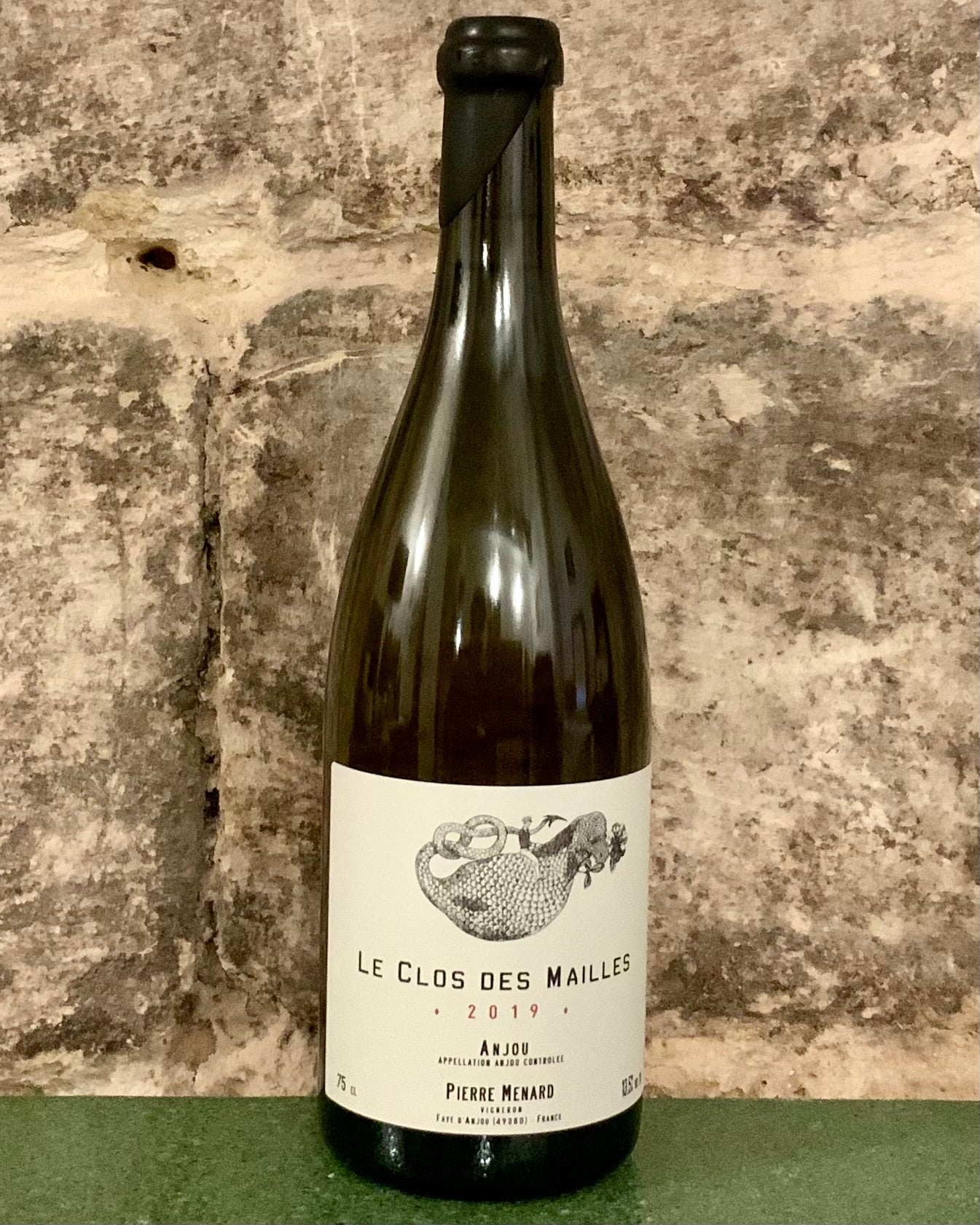 Clos des mailles, 2019, Pierre Ménard, Anjou, Chenin, Vin Naturel