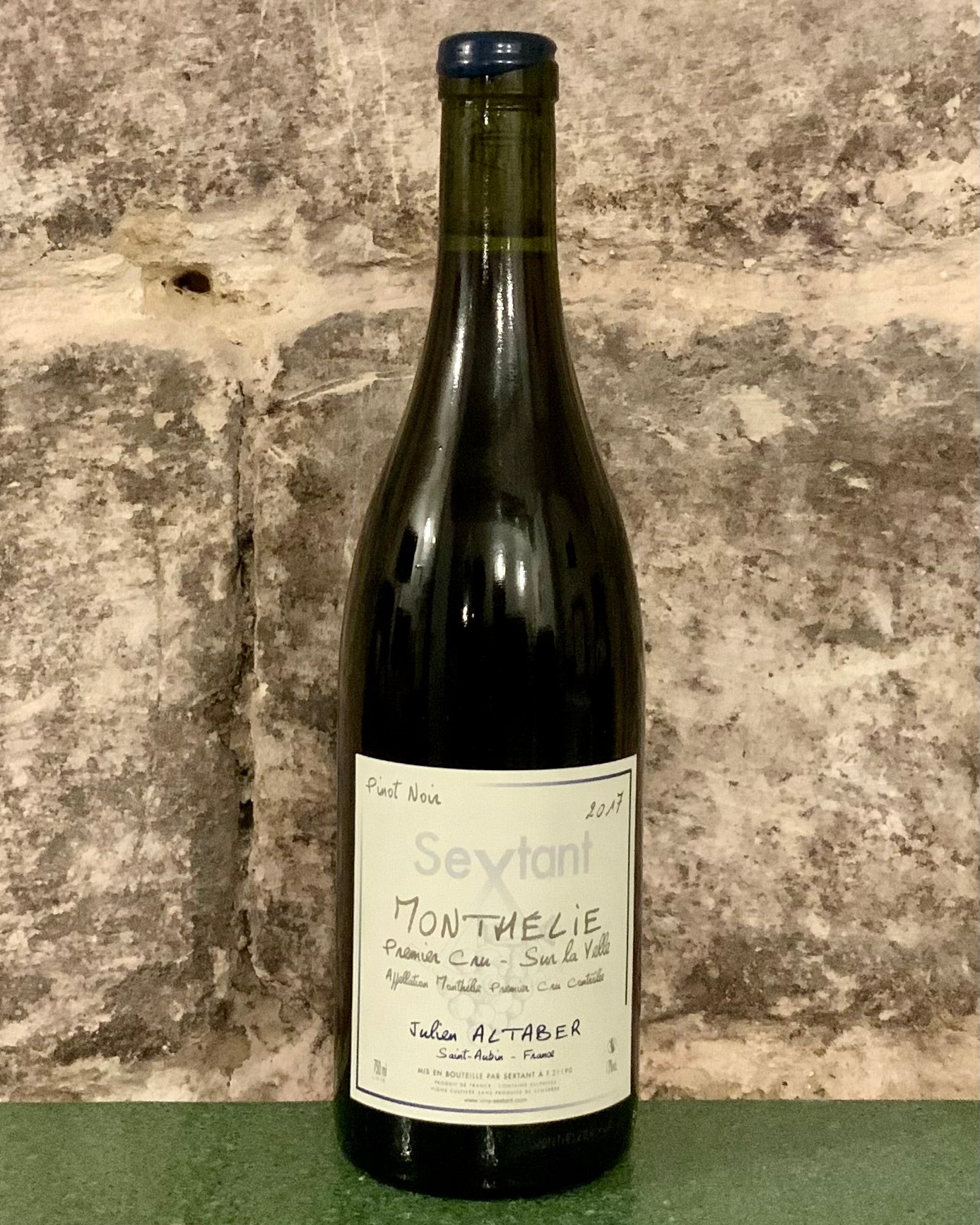 Monthelie Sur la Velle, domaine sextant, Julien Altaber, pinot noir, bourgogne, vin naturel