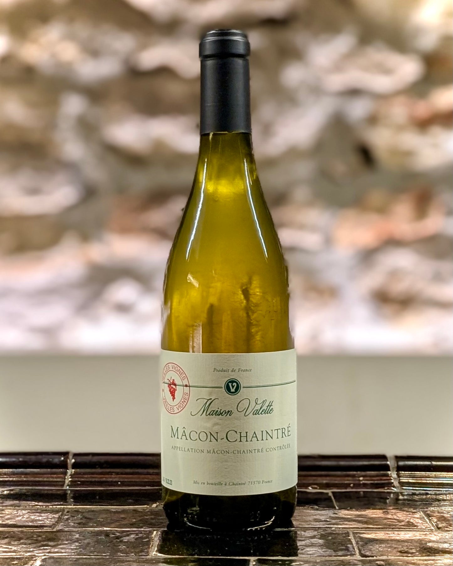 Mâcon-Chaintré Vieilles Vignes de la Maison Valette, chardonnay du Mâconnais