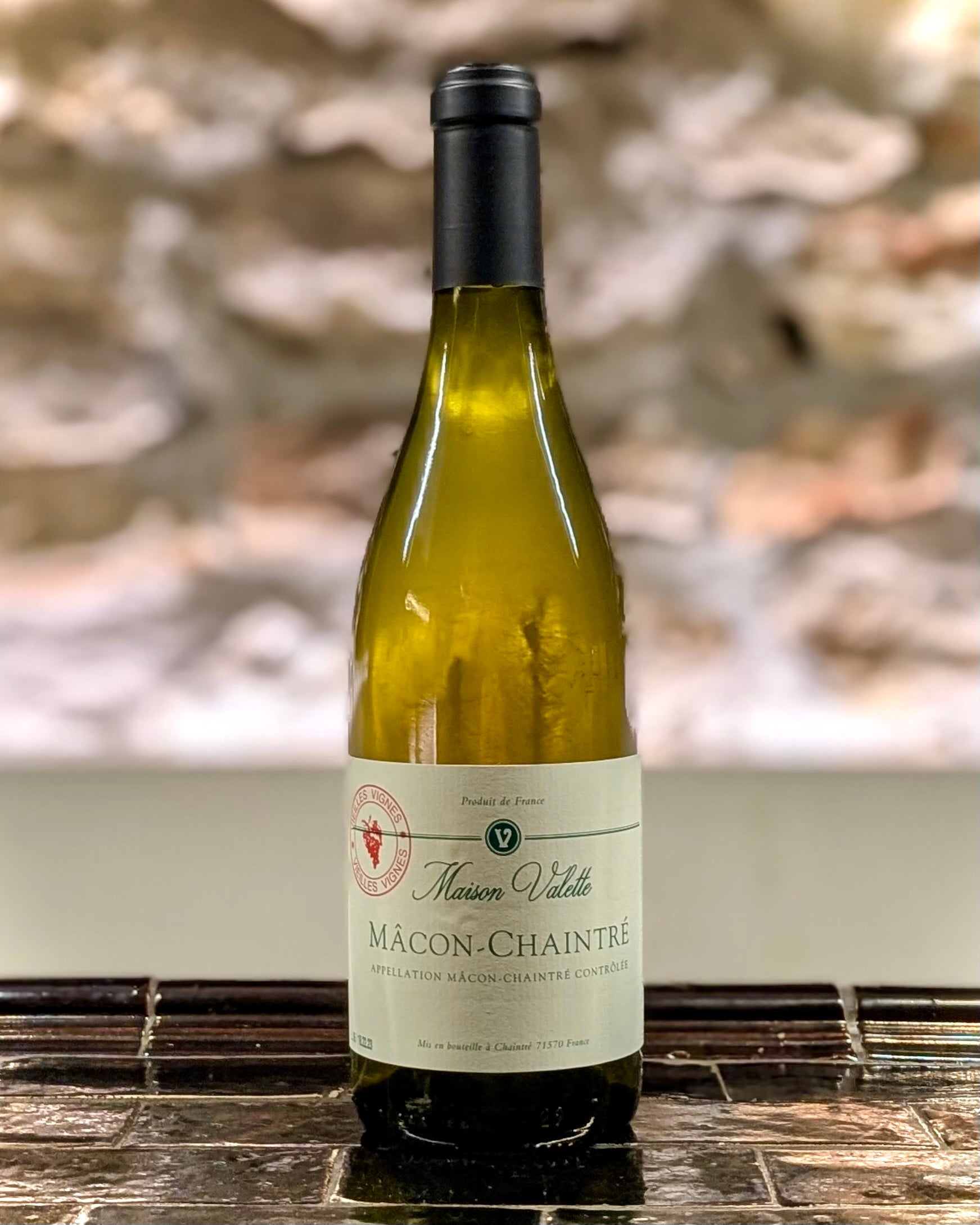 Mâcon-Chaintré Vieilles Vignes de la Maison Valette, chardonnay du Mâconnais