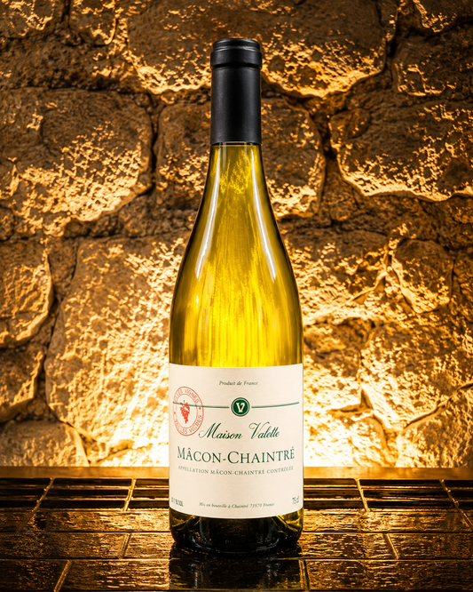 Mâcon-Chaintré Vieilles Vignes de la Maison Valette, chardonnay du Mâconnais