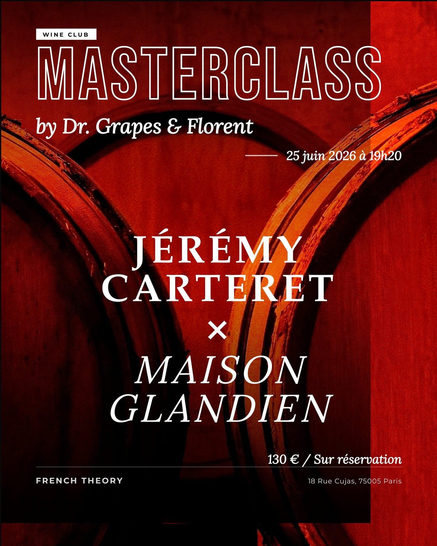 Masterclass CARTERET x GLANDIEN - 25 juin 2026