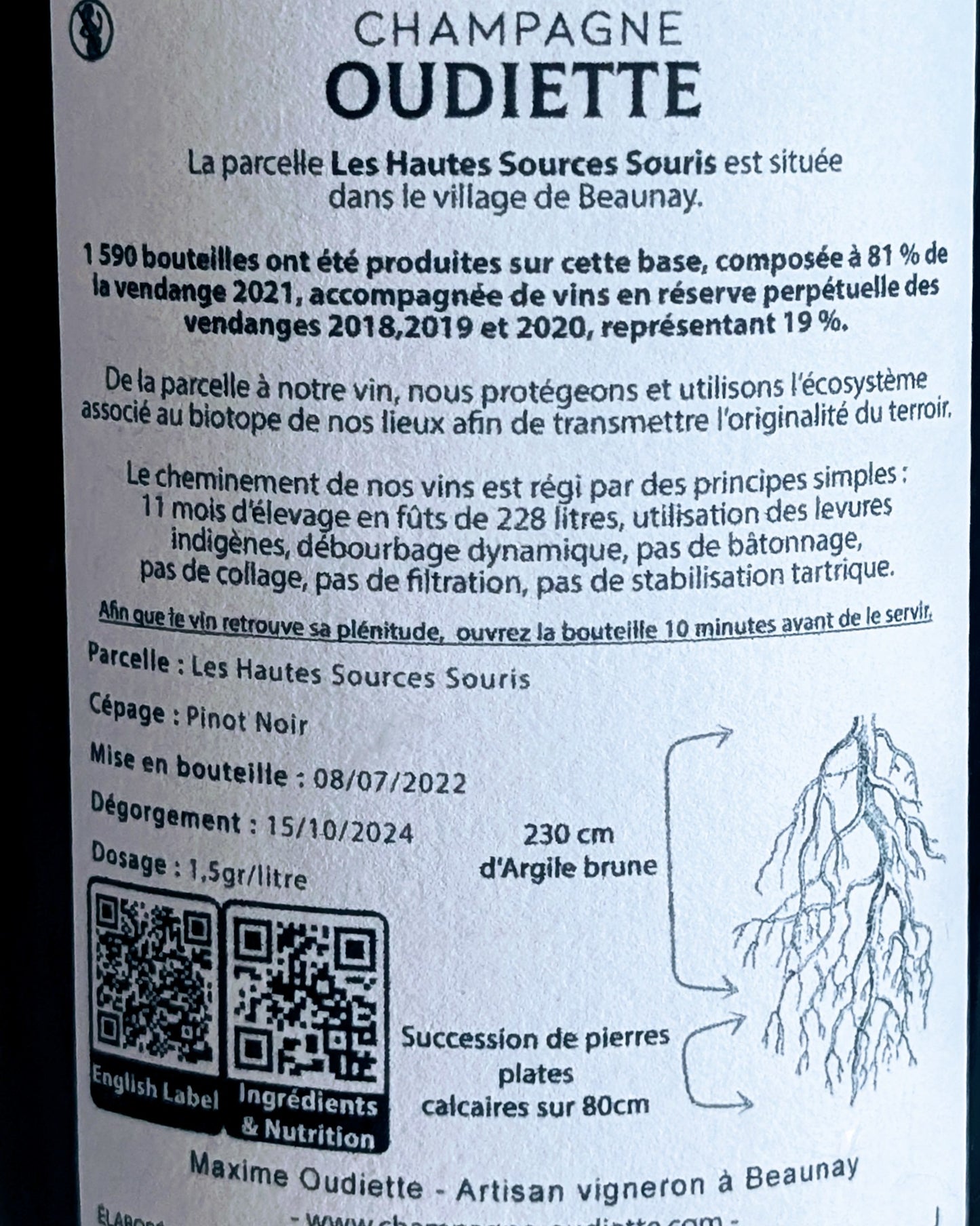 Maxime Oudiette - Collection 6 bouteilles