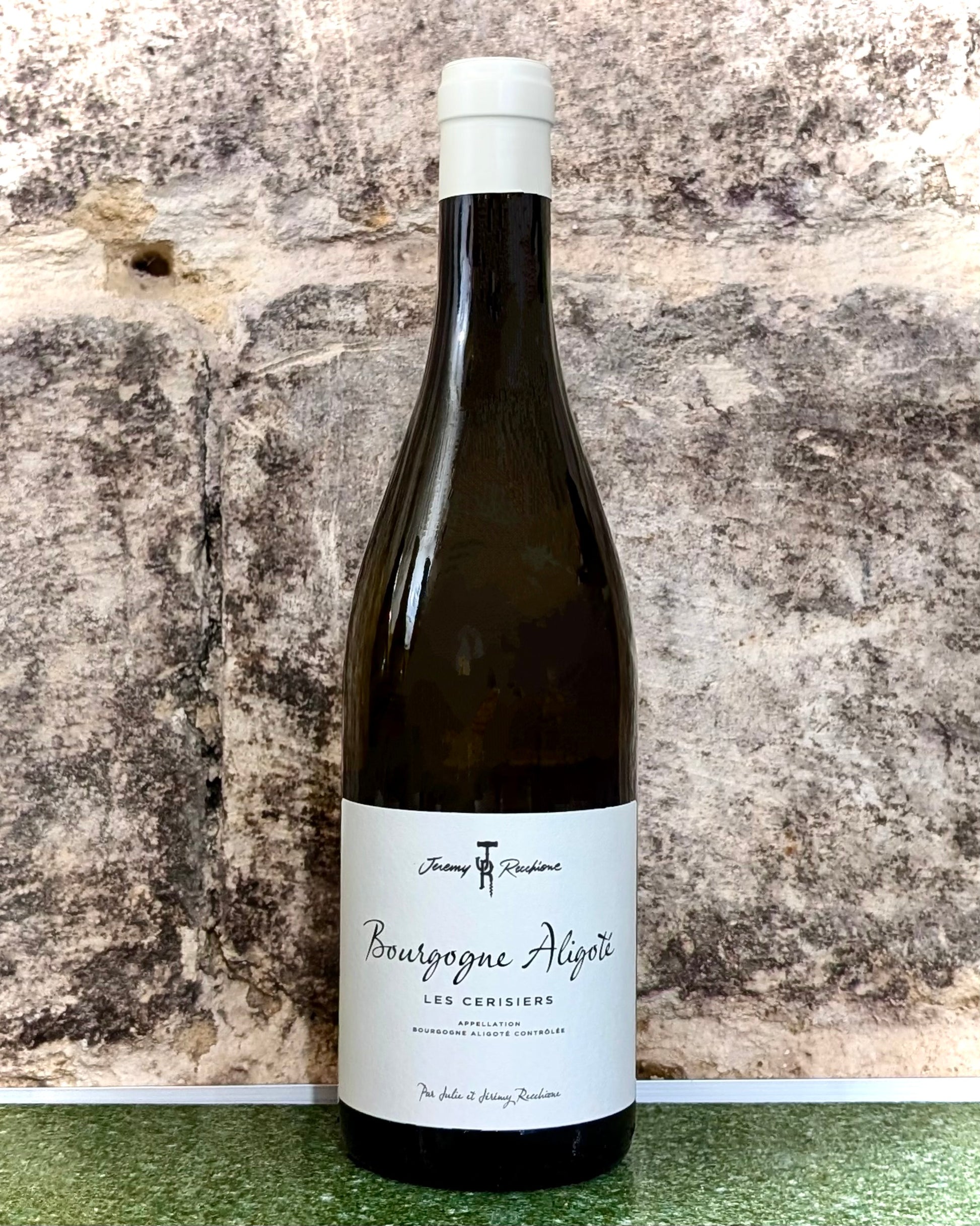 Bouteille de Bourgogne Aligoté Les Cerisiers 2023 de Julie & Jérémy Recchione