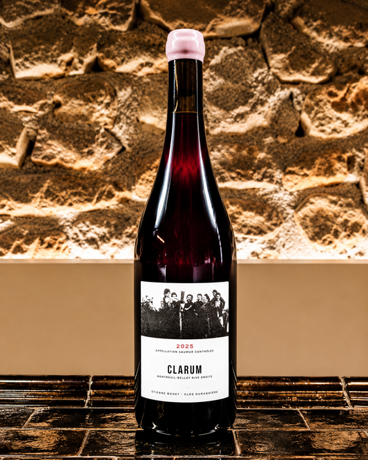 Clarum 2025 du Clos Durandière, Cabernet Franc de Saumur élaboré par Étienne Bodet