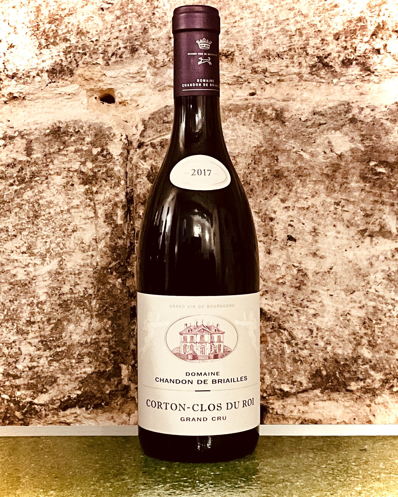 Bouteille de Corton Grand Cru Clos du Roi 2017 du Domaine Chandon de Briailles