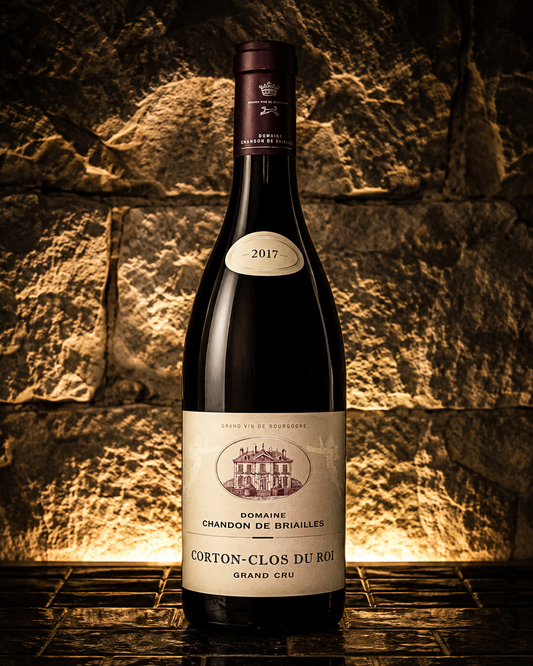 Bouteille de Corton Grand Cru Clos du Roi 2017 du Domaine Chandon de Briailles