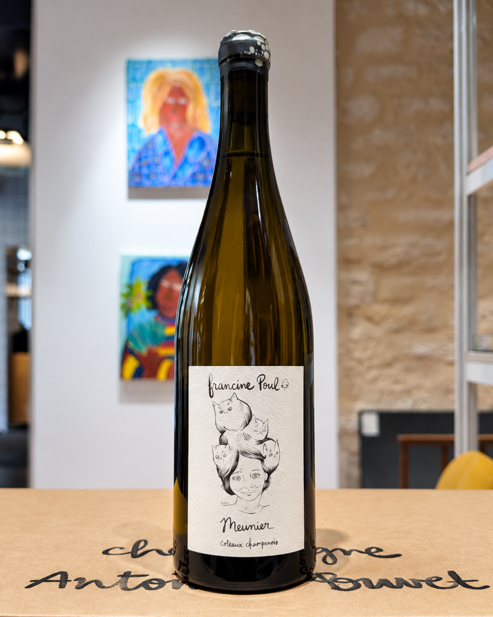 Coteaux Champenois Francine Poul Meunier 2022 d'Antoine Bouvet