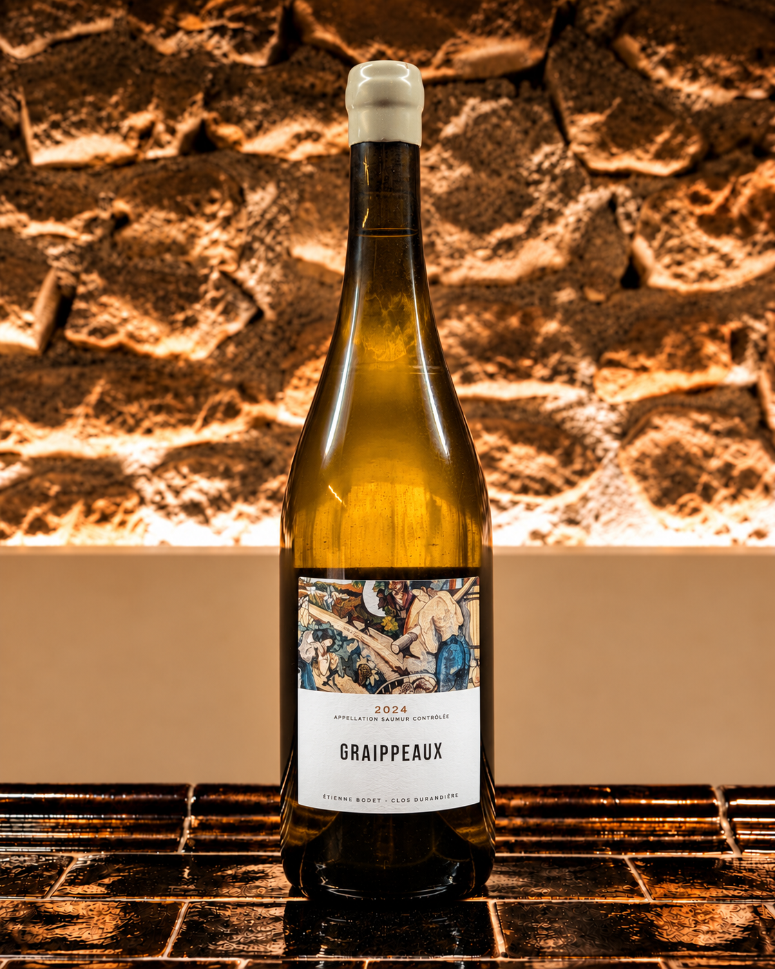Les Graippeaux 2024 du Clos Durandière, chenin de Saumur élaboré par Étienne Bodet