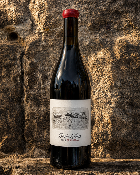 Phelan Farm Trousseau 2024 de Rajat Parr – vin de Californie
