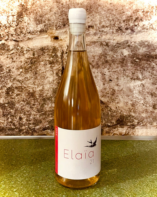 Elaïa 2021 de Wine Vs Wild, vin blanc du Valais élaboré par Olivier Chéreau